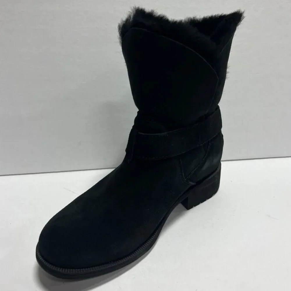 UGG Women's Bodie Black Winter Boots, Size 7 M